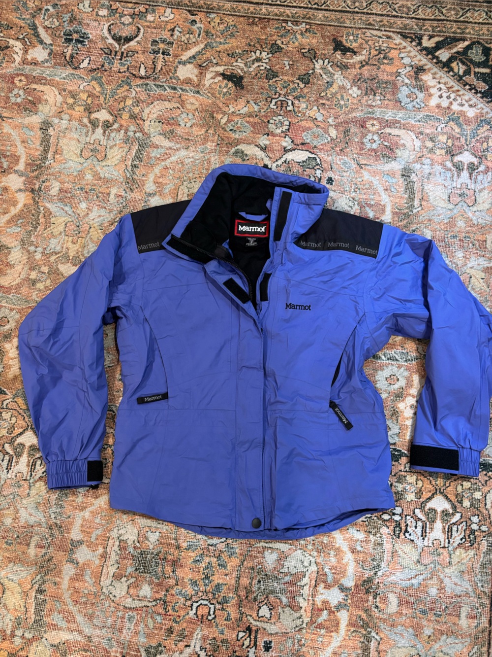 Marmot Vintage GORE-TEX Women’s Periwinkle Blue Shell Ski Jacket